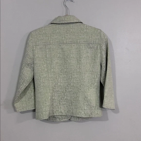 Ruby Rd. Textured Green Jacket - Picture 3 of 5